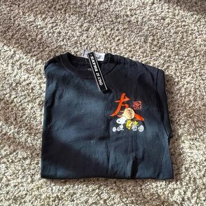 TILLYS. Peanuts Snoopy & Charlie Brown Shirt